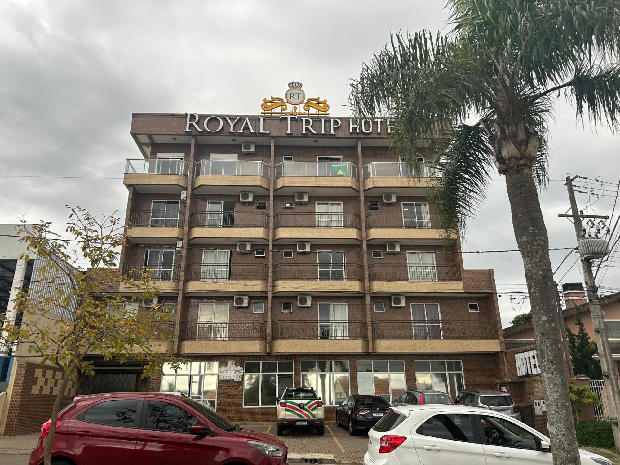 Royal Trip Hotel Гуарапуава Экстерьер фото